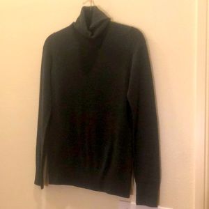 French collection dark gray turtle neck